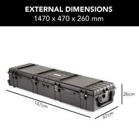 Telescope Long & Deep Hard Case - Black