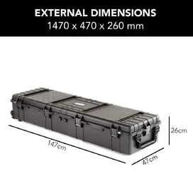 Telescope Long & Deep Hard Case - Black