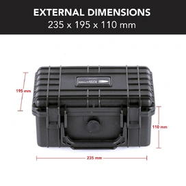 HD Series Utility Hard Case 3510 for Camera, Ammunition and Sensitive Equipment