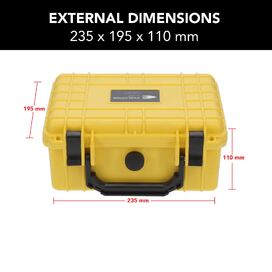 Hi Vis Yellow 3510 HD Series Utility Hard Case for Camera, Ammunition and Sensitive Equipment