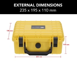 Hi Vis Yellow 3510 HD Series Utility Hard Case for Camera, Ammunition and Sensitive Equipment