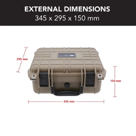 HD Series Utility Camera & Drone Hard Case 3530 - Desert Tan