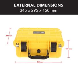 HD Series Utility Camera & Drone Hard Case 3530 - Yellow
