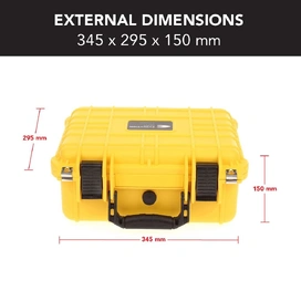 HD Series Utility Camera & Drone Hard Case 3530 - Yellow