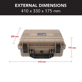 HD Series Utility Camera & Drone Hard Case - Desert Tan
