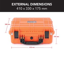 HD Series Utility Camera & Drone Hard Case - Hi Vis Orange