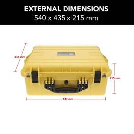 3560 HD Series Utility Hard Case - Yellow