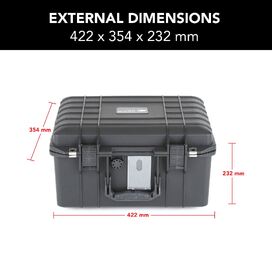 3640 Lite Series Hard Case in Black