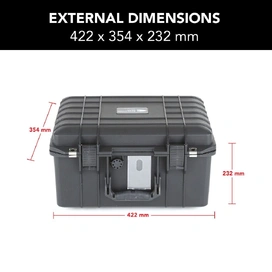 3640 Lite Series Hard Case in Black