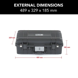 3730 Lite Series Hard Case in Black