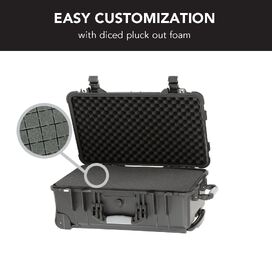 HD Series Trolley Camera & Drone Hard Case 5510 With Foam Systems