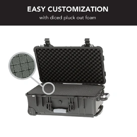 HD Series Trolley Camera & Drone Hard Case 5510 With Foam Systems