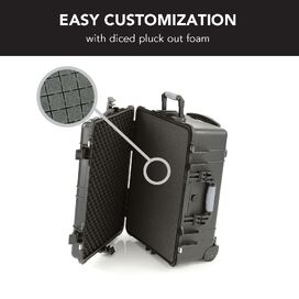 HD Series Trolley Camera & Drone Hard Case 5520 - Black