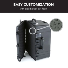 5640 Lite Series Trolley Hard Case in Black