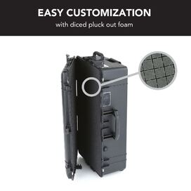 5660 Lite Series Trolley Hard Case in Black