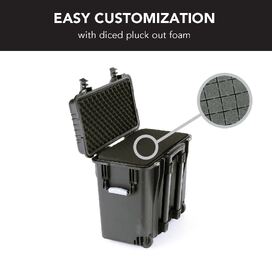 Trolley Hard Case for Lightings, Audio Devices, DJ and Sensitive Equipment
