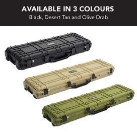 HD Series Rifle Hard Gun Case L - Black