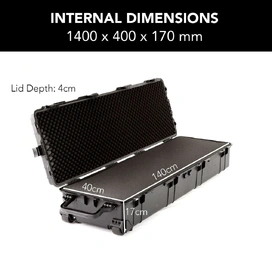 Telescope Long & Deep Hard Case - Black