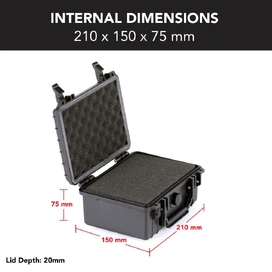 HD Series Utility Hard Case 3510 for Camera, Ammunition and Sensitive Equipment