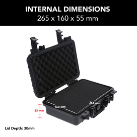 HD Series Utility Camera & Drone Hard Case 3515 - Black