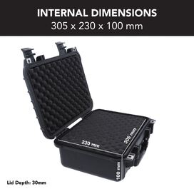HD Series Utility Camera & Drone Hard Case 3530 - Black