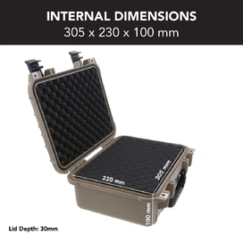 HD Series Utility Camera & Drone Hard Case 3530 - Desert Tan