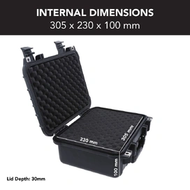 HD Series Utility Camera & Drone Hard Case 3530 with Foam System