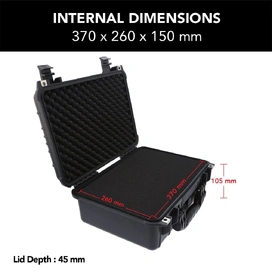 HD Series Utility Camera & Drone Hard Case - Black