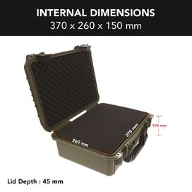 HD Series Utility Camera & Drone Hard Case - Olive Drab