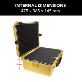 3560 HD Series Utility Hard Case - Yellow