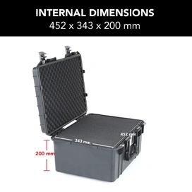 3650 Lite Series Hard Case in Black