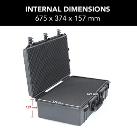 3760 Lite Series Hard Case in Black