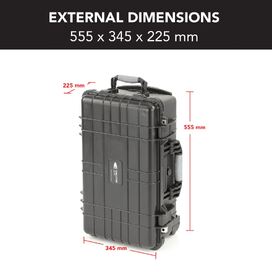 HD Series Trolley Camera & Drone Hard Case 5510 With Foam Systems
