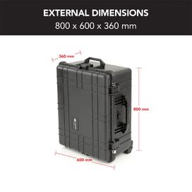 HD Series Trolley Camera & Drone Hard Case - Black