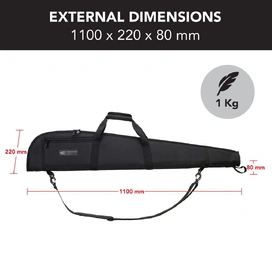 44" Inch Shotgun Soft Case Bag with 1680D Tough Fabric