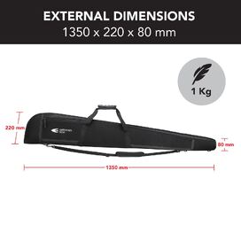 53" Inch Shotgun Soft Case Bag with 1680D Tough Fabric