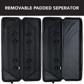 Black Rifle Hard Gun Case + Double Rifle Bag Bundle (No Foam)