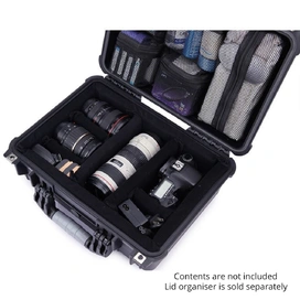 HD Series Utility Camera & Drone Hard Case 3540 With Padded Dividers - Black