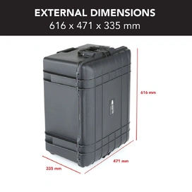 5630 Lite Series Trolley Hard Case in Black