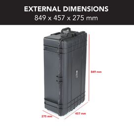 5660 Lite Series Trolley Hard Case in Black