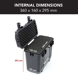 HD Series Utility Camera Hard Case 5017 - Black