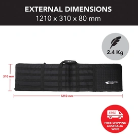 Shooting Range Mat & Rifle Bag 2 in 1