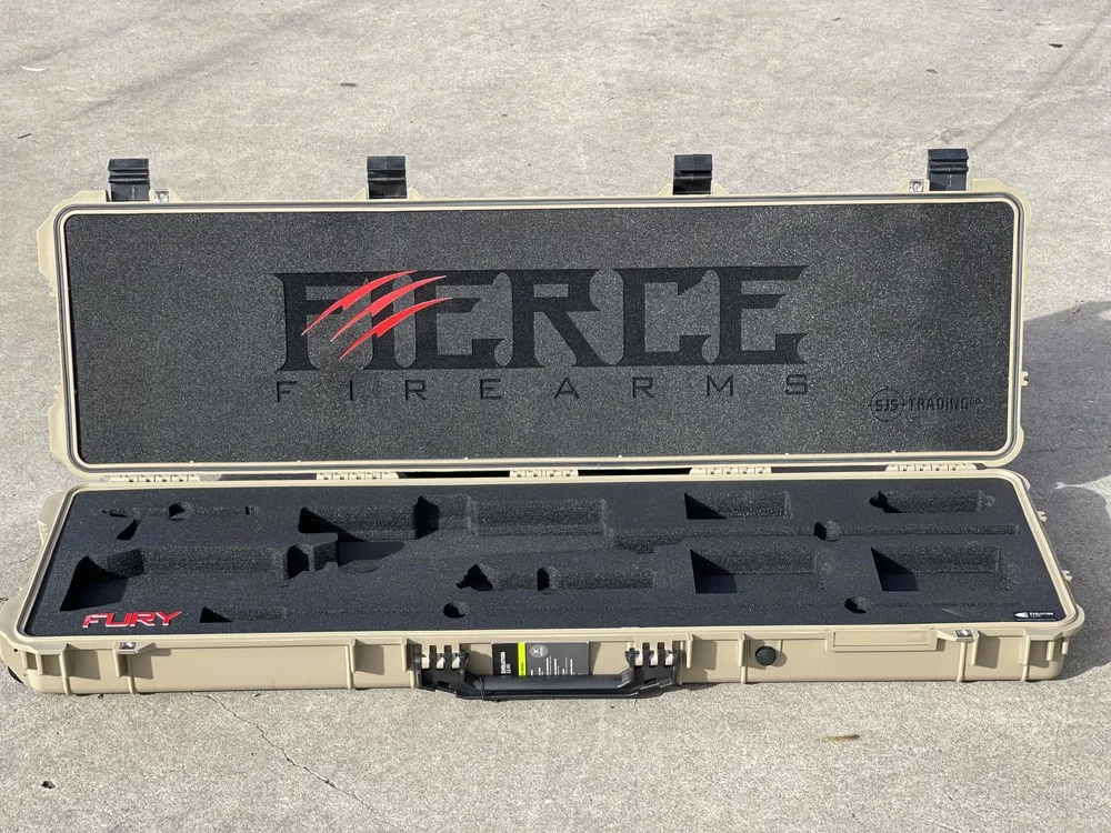 2540 Hard Case and Fierce Fury Laser Cut Foam Insert