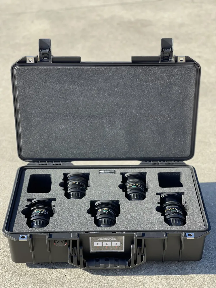 3740 Hard Case and Mamiya Sector 5 35-150mm Lens Kit Laser Cut Foam Insert