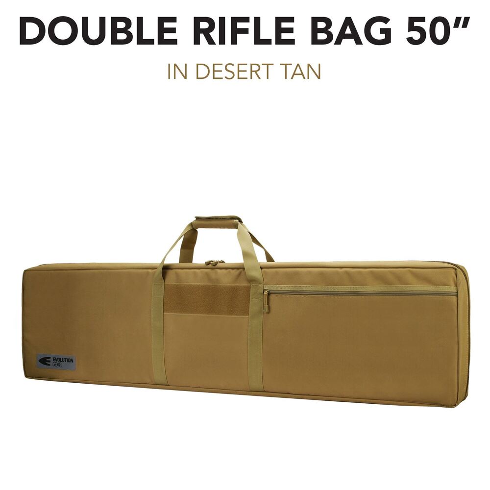 50" Double Rifle Bag - Desert Tan