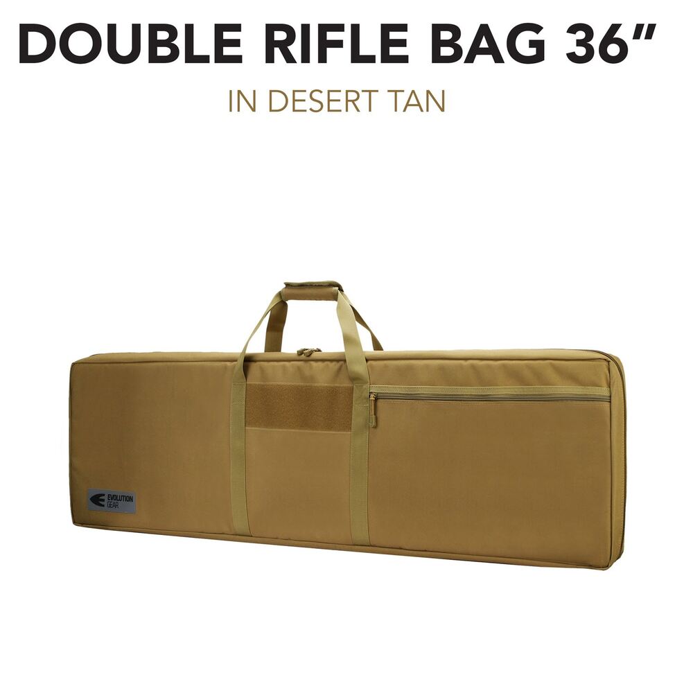 36" Double Rifle Bag - Desert Tan