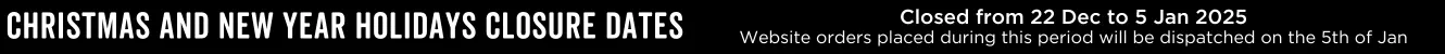 Holiday Closure Dates