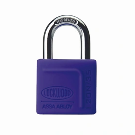 High Security Padlock 120N Series Brass with Silicone Jacket
