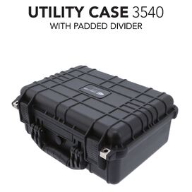 HD Series Utility Camera & Drone Hard Case 3540 With Padded Dividers - Black