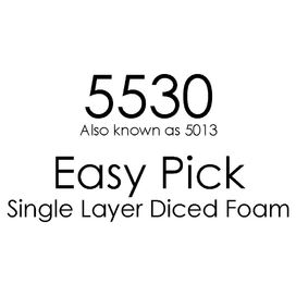 5530 Easy Pick Pre-Cut Diced Single Foam Layer
